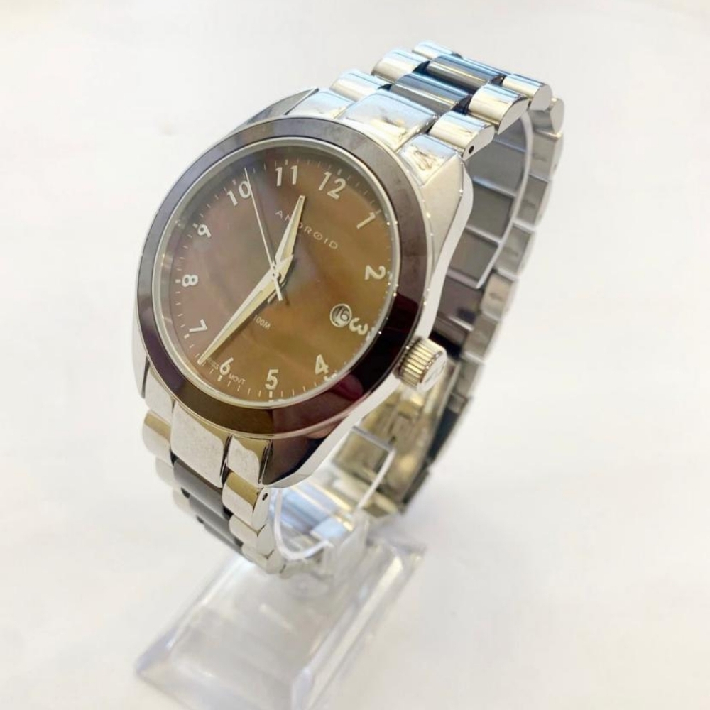 Android Men's Stainless Steel Brown Watch AD358